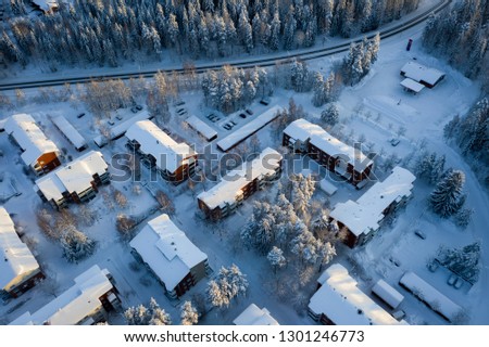 Winter in Finland - Lappeeranta - south karelia - nordic - 