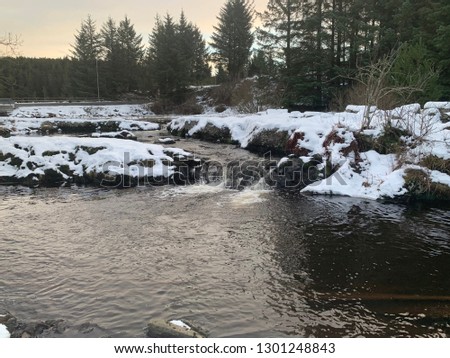 River, water, winter