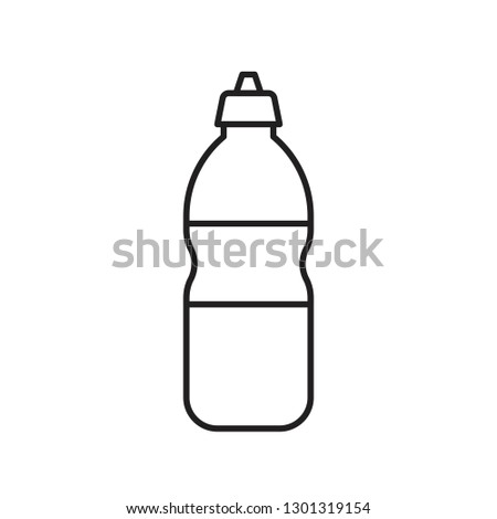 Vector sketch of plastic bottle. Hand… Stock Photo 445167982 - Avopix.com