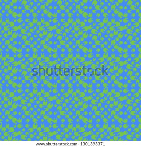 Colorful tooth background - dental seamless pattern.
