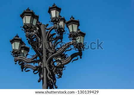 Streetlamp, Tbilisi, Georgia