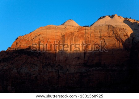 Zion National Park, Utah, USA.