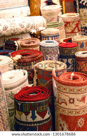 Some turkish rugs.