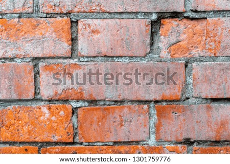 Dirty brick wall texture material background.
