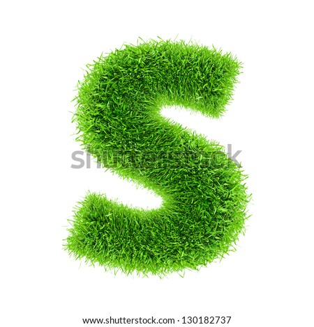 letter of grass alphabet