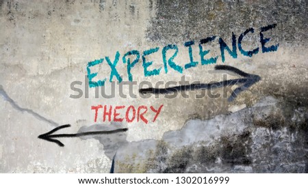 Wall Graffiti Experience vs Theory
