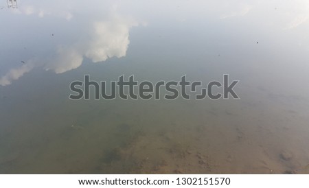 mirror inside the water of river and river environment and there are same good object in side the and image bellow.
you can call this type is a mirror environment with river and sky images