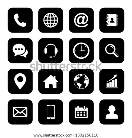Web icon set. Set of web icon symbol vector. for web computer and mobile