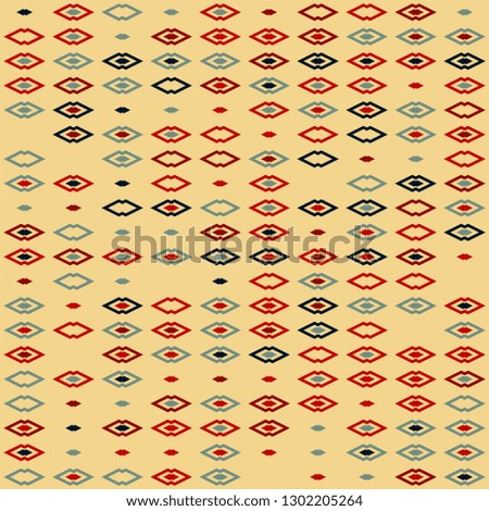 Seamless geometric pattern design illustration