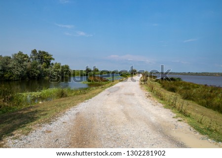 Landscape in the Danube Delta