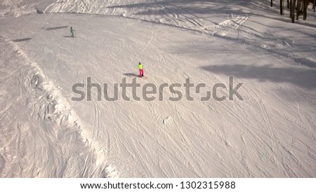 The ski resort on Rosa Khutor