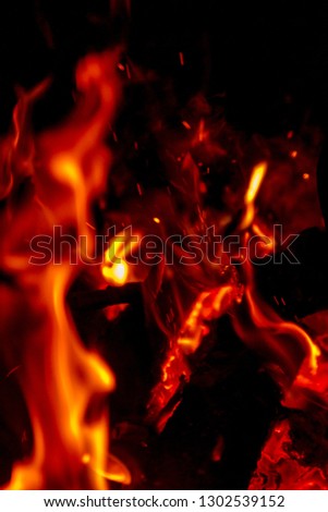 Bonfire fire abstraction