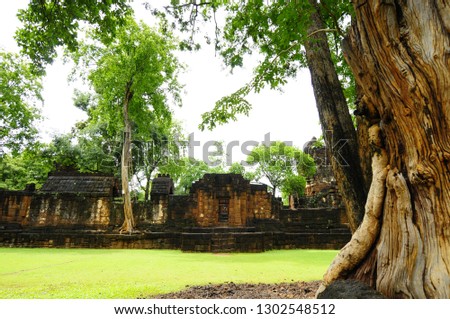 Mueang Singh historical park is famous for the architecture from Khmer history. The architecture is for residence and temple where royal family resided in. 