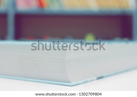 Book on the table