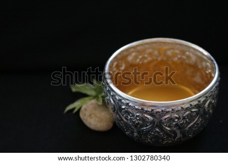 Thai authentic Thai made hot tea