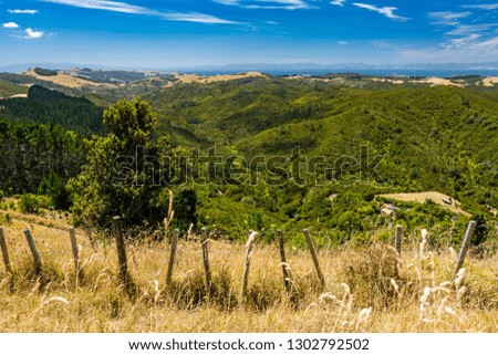 View from the highest Point, Waiheke Island, New Zealand