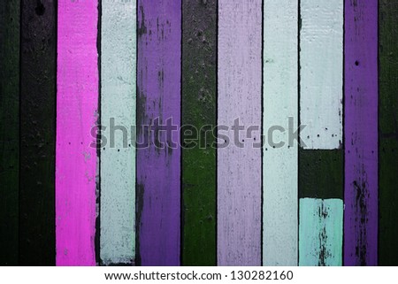 colorful wooden background.