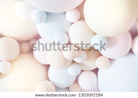 abstract colored bubbles for background