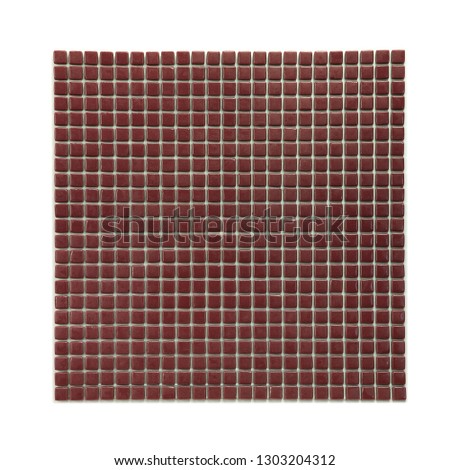 Square background wall mosaic ceramics interior design abstract pixels. Wall texture. Ceramic tiles. Wall texture. Texture for facing walls of the pool, bathroom, kitchen, tiled floor