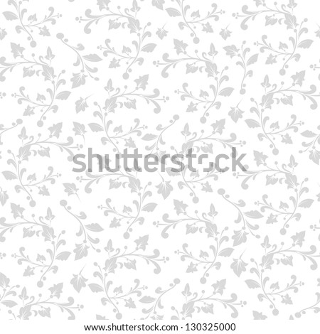 Seamless floral pattern Royalty-Free Stock Photo #130325000