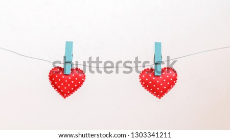 Valentine day concept  with heart.