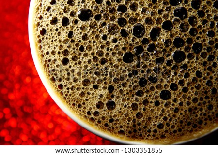Coffee bubbles as background