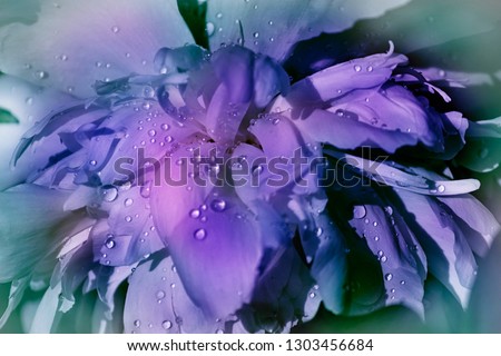 Chromatic flowers on special effects