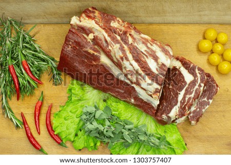 beef meat,Billets, meat processing plant.