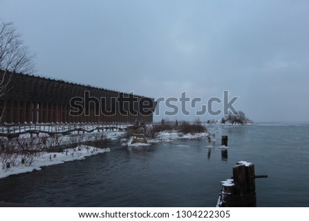 Old Iron Ore Dock-Upper Peninsula, Michigan