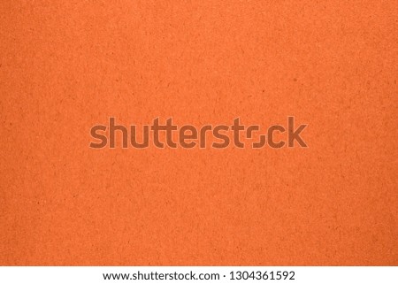 Orange paper old texture cardboard sheet background