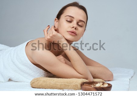   woman body massage care relax                             