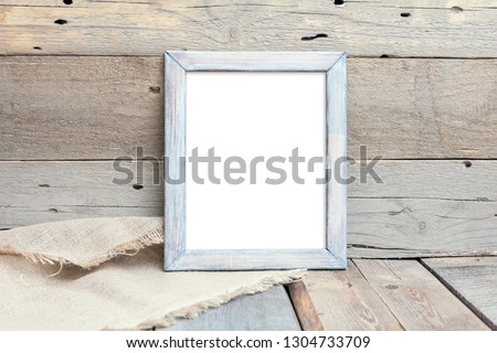 8x10 16x20 Vertical Wood Frame Mockup, Rustic Frame, Wood Background, Picture Frame