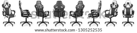 game chairs on a white background