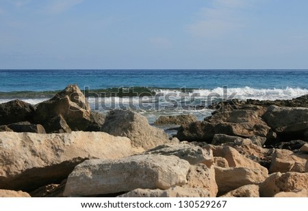 rocks at the beach