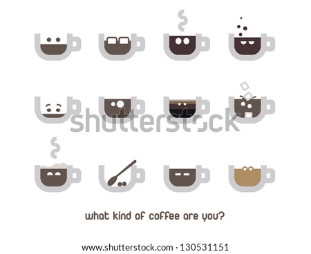 clip art illustration coffee cups
