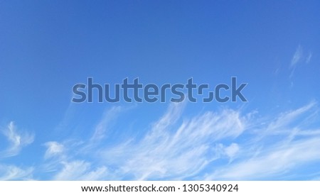 Top view sky beautiful day full frame background  Royalty-Free Stock Photo #1305340924