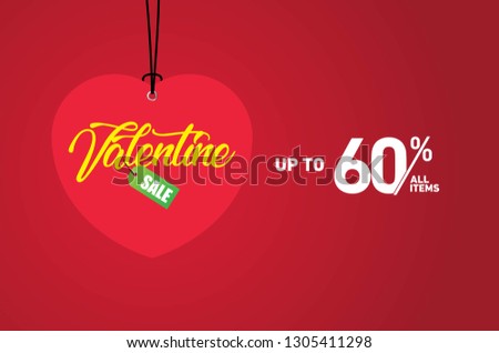Valentine Sale discount banner