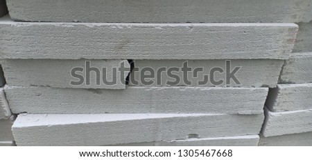 Gray and white cement background.