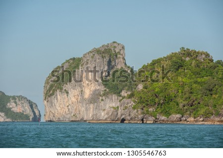 Islands in the Gulf of Thailand