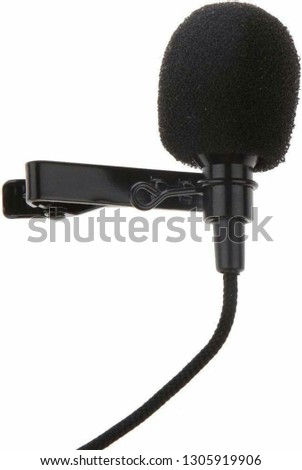 microphone isolated on white background 