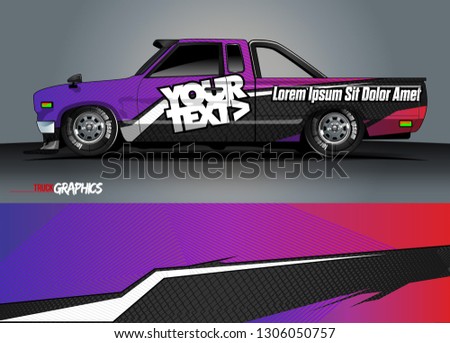 truck graphic background vector. abstract purple lines vector with modern camouflage design concept  for car and vehicles graphics vinyl wrap 