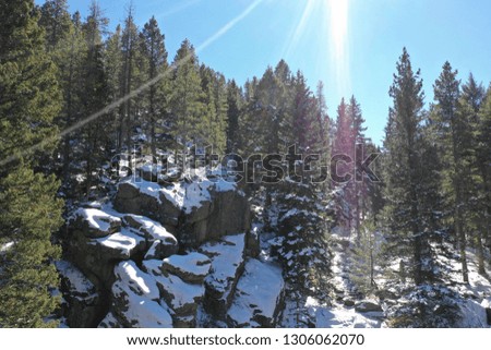 Drone Image of Colorado Nature