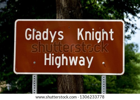 Street sign in Atlanta