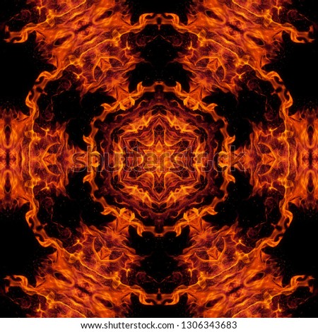 Kaleidoscopic Fire Element 