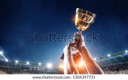 His great victory Royalty-Free Stock Photo #1306397731