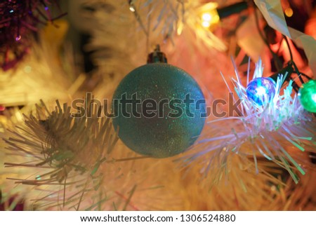 Bright design of the Christmas tree