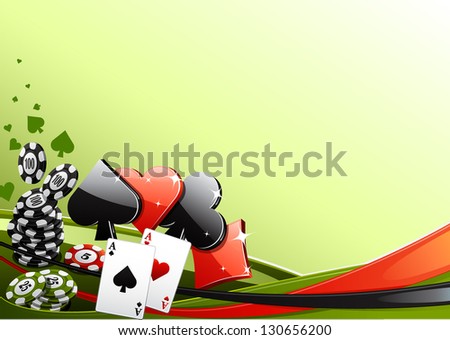 poker background Royalty-Free Stock Photo #130656200