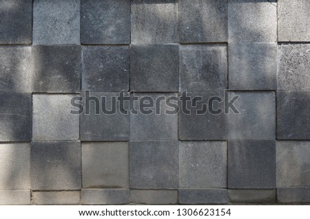 neat installation of natural stone on a wall