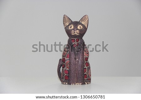 Decorated cute cat