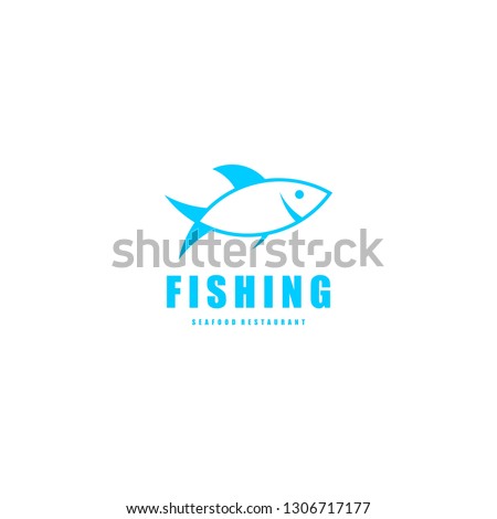 Neat, unique and attractive fish logo
Can be applied to fishing media, restaurants and so on
